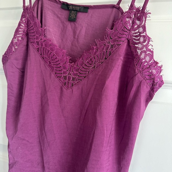 Midnight Bakery 2 Piece Tank & Shorts Pajama Set in Berry NWT - Picture 3 of 11